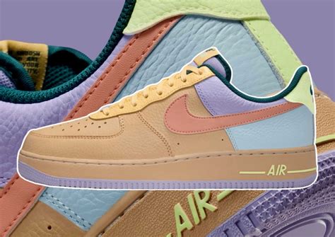 nike air force multicolor pastel - air force 1 low multi pastel.
